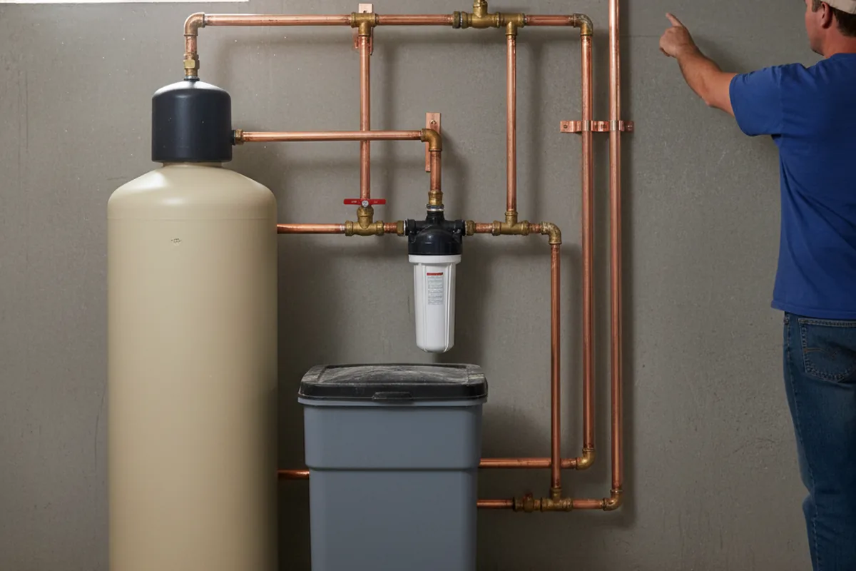 Whole-house water treatment system installed in Forrest